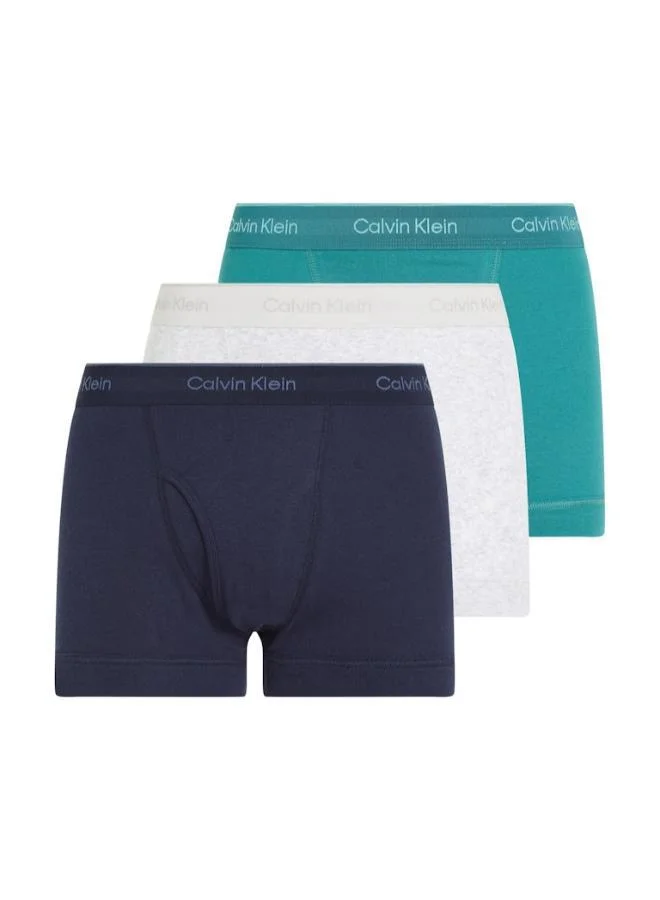 CALVIN KLEIN 3 Pack Of Logo Band Trunks