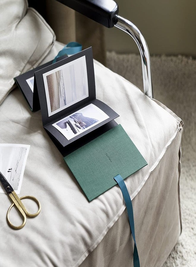 Semikolon - Leporello Classico Photo Album with Black Pages for Photos 4" x 6", Forest - Image 3