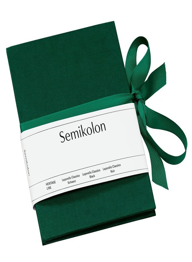 Semikolon - Leporello Classico Photo Album with Black Pages for Photos 4" x 6", Forest - Image 1