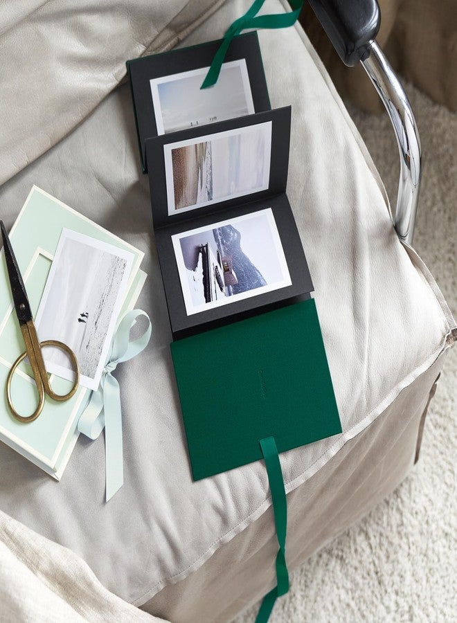 Semikolon - Leporello Classico Photo Album with Black Pages for Photos 4" x 6", Forest - Image 4