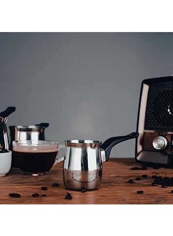 FINALITY finality Stainless Steel MilkCoffeeTea Warmer Pot with Non Heating Handle Silver 1000ml  - Image 4