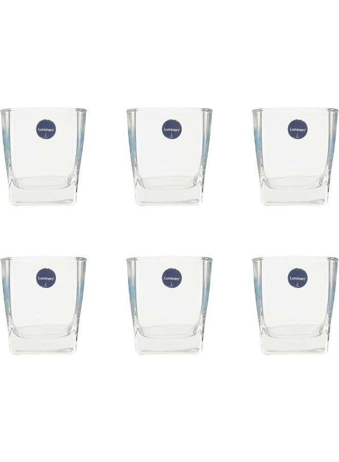 Luminarc Sterling Blue Palm 6 Small Cups Set - Image 1