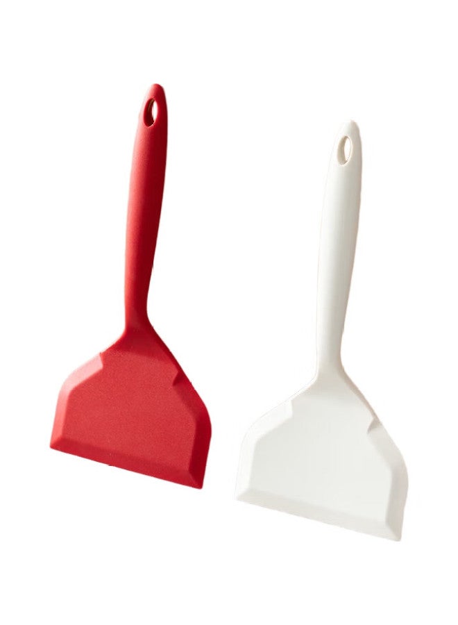 Onlycook Silicone Spatula, Non-Stick Pan Spatula For Yuzi Shao, Heat-Resistant Household Food-Grade Spatula For Frying Eggs And Pancakes - Image 3