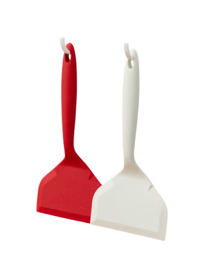 Onlycook Silicone Spatula, Non-Stick Pan Spatula For Yuzi Shao, Heat-Resistant Household Food-Grade Spatula For Frying Eggs And Pancakes - Image 2