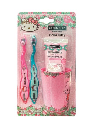 Cornells Hello Kitty - 2 Toothbrushes, Beaker & Toothpaste - pzsku/Z80603C3AB04712C18D5EZ/45/_/1732521125/db1722a0-2a50-42e5-8c4e-8b939b62286a