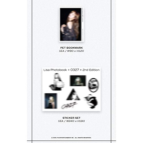 YG Blackpink Lisa Photobook 0327 Vol.2 (2nd Edition) - Image 3