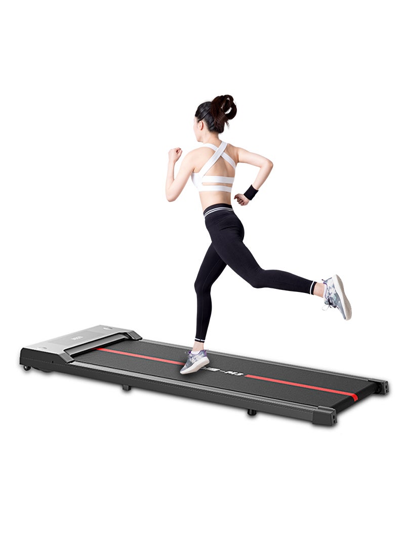 Sharpdo 1-6KM/H Household Flat Electric Treadmill Easy to Store and Foldable 121*50*8CM - Image 1
