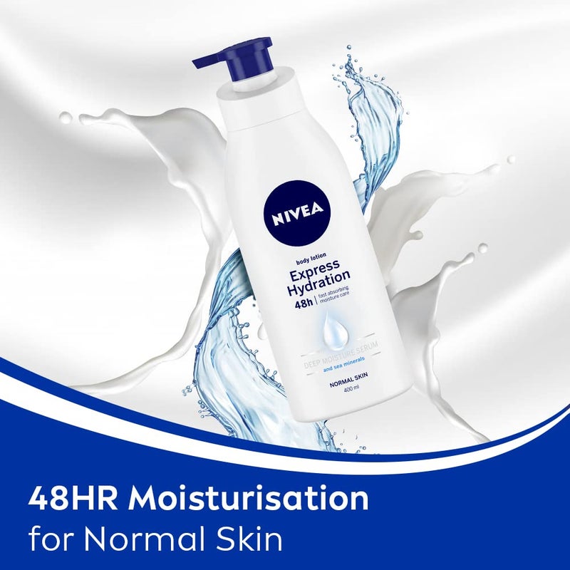 Nivea Express Hydration Body Lotion(400 ml) - Image 3