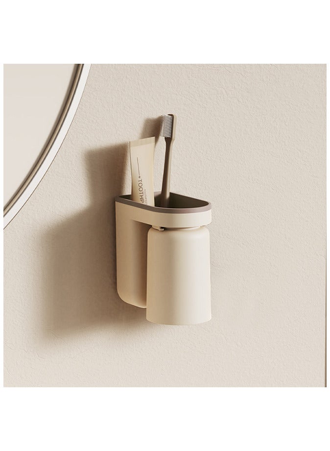 Wall Mounted Toothbrush Holder,inverted design,Easy Installation, Space-Saving  - Image 1