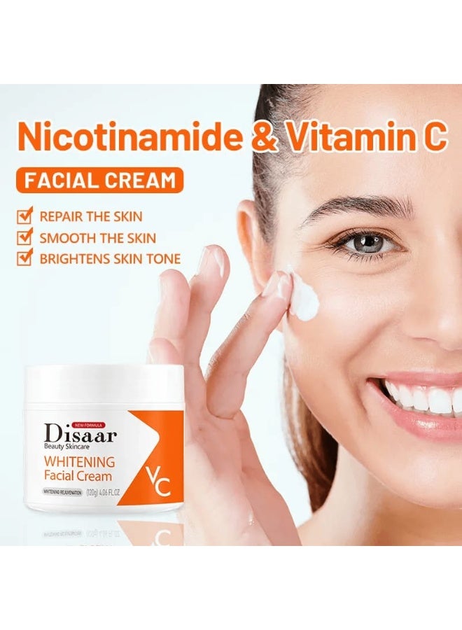 Disaar beauty skin cream vitamin c arbutin brightening anti aging whitening face cream for glowing skin - Image 2