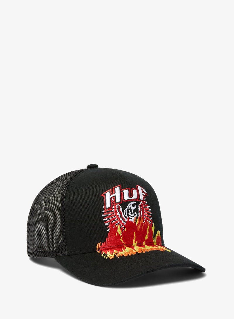 HUF Phoenix Flat Peak Cap - Image 4