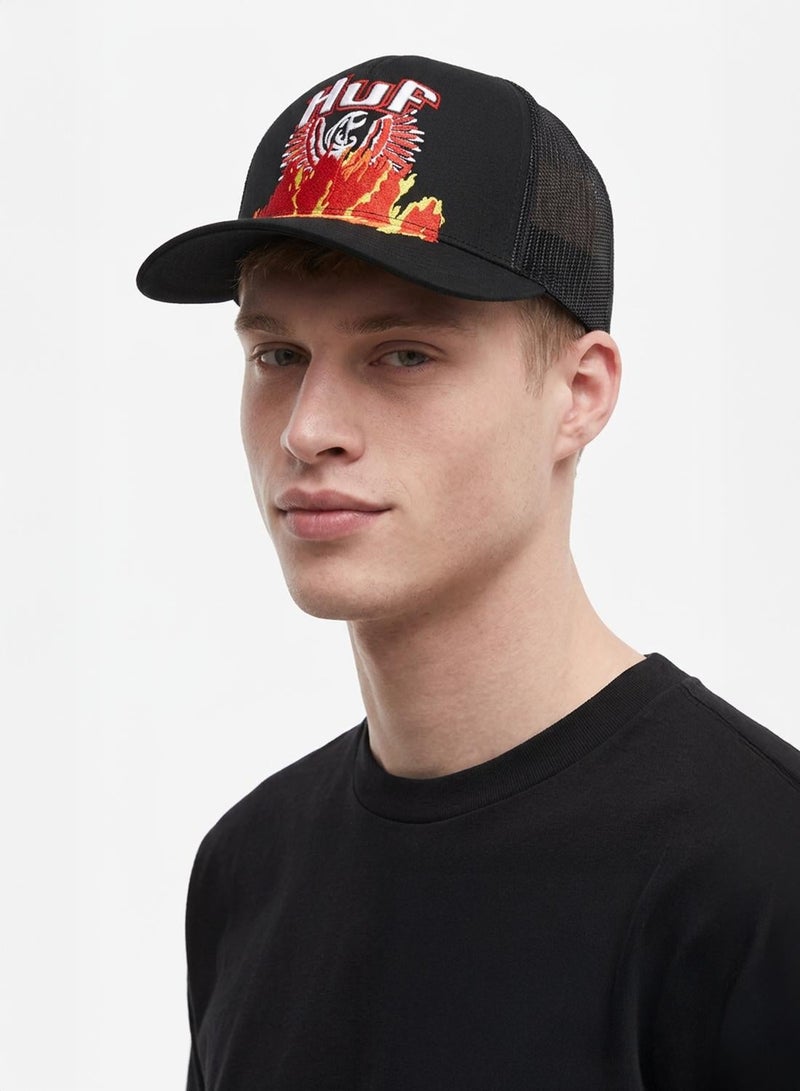 HUF Phoenix Flat Peak Cap - Image 1