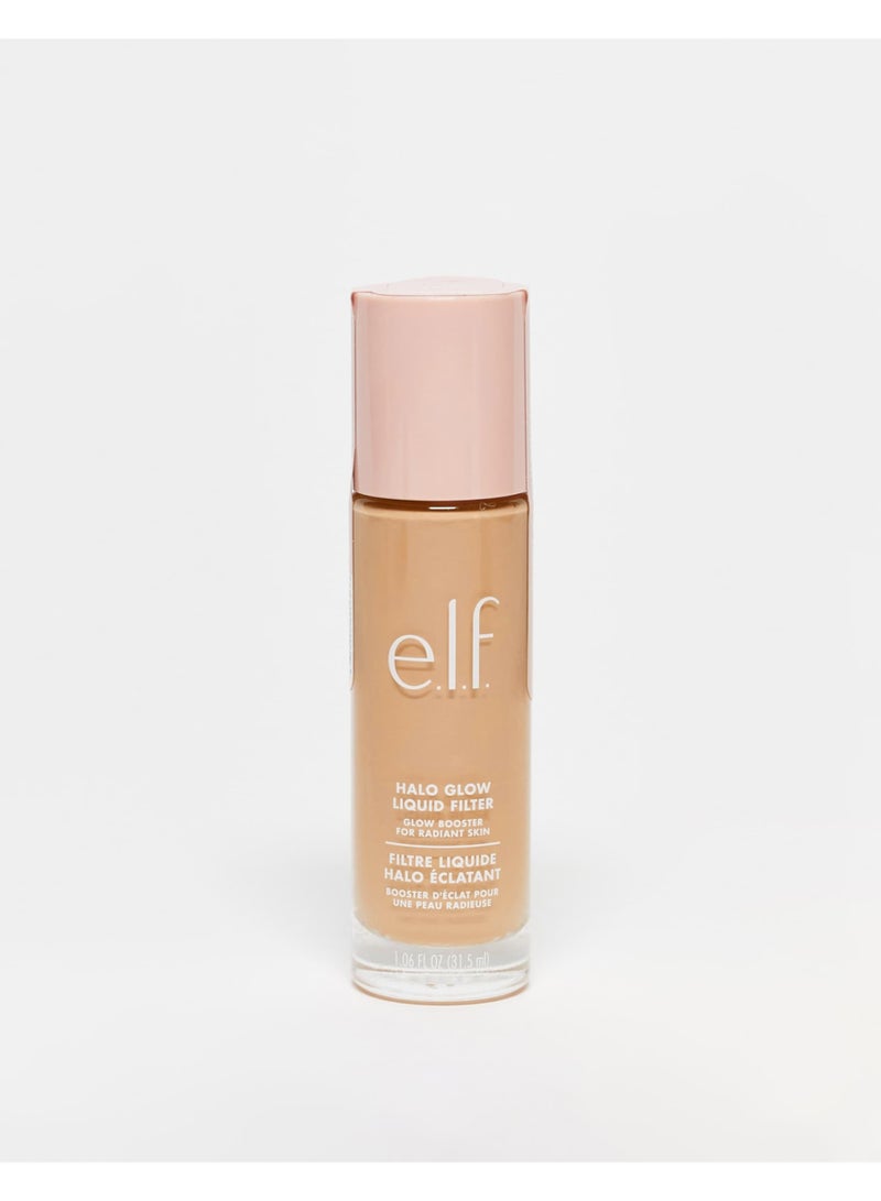 إلف مُعزز البشرة هالو جلو السائل بفلتر - درجة اللون (3 فاتح/متوسط)، 31.5 مل | مكياج سائل مُضيء لبشرة مُشرقة وناعمة | مُعزز بحمض الهيالورونيك - Image 1