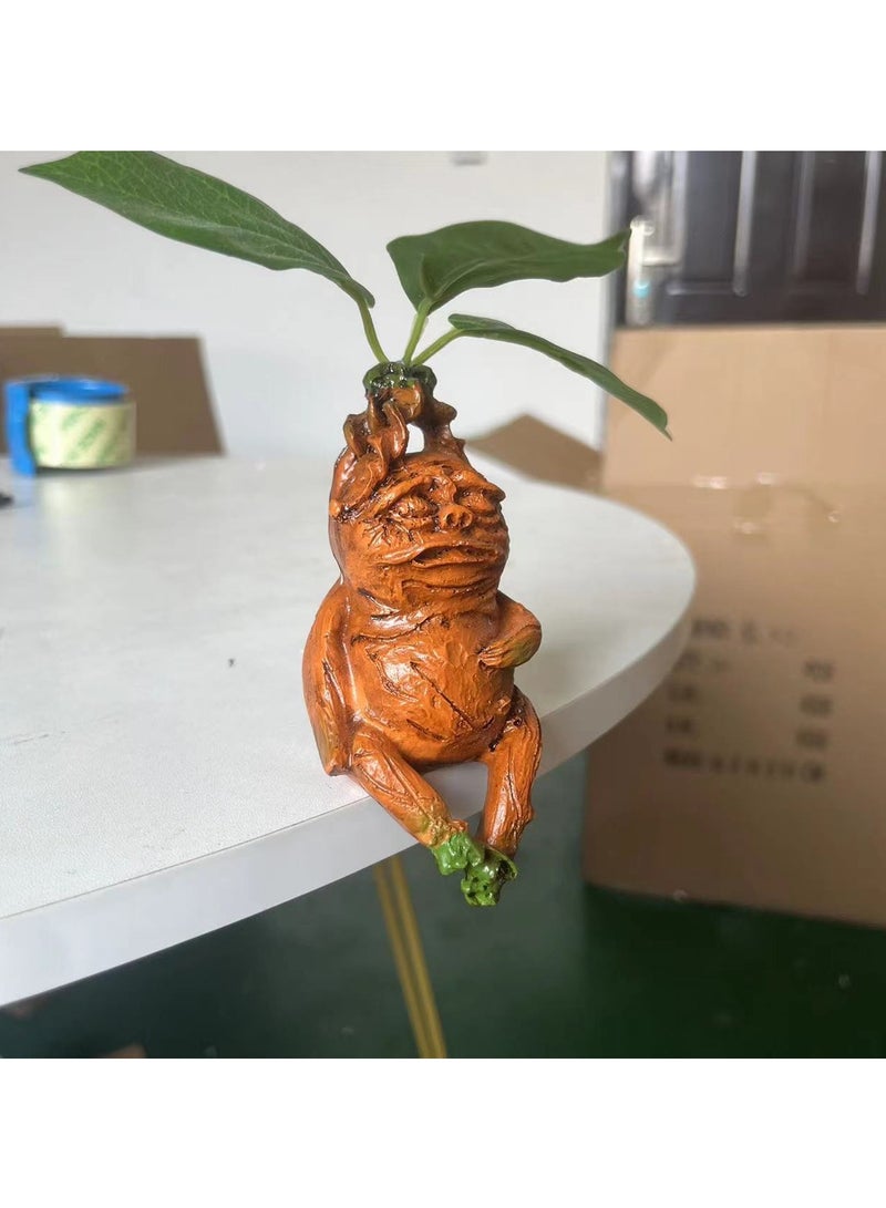 Generic Mandrake outdoor garden bonsai resin craft sculpture decoration ornaments (1 piece)  - Image 4