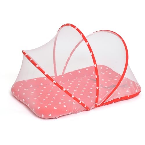 TIDY SLEEP Mosquito Net Bedding for Baby | Baby Gadda for New Born| 0Months+ | Size:90x65Cm | (Mickey) - Image 1