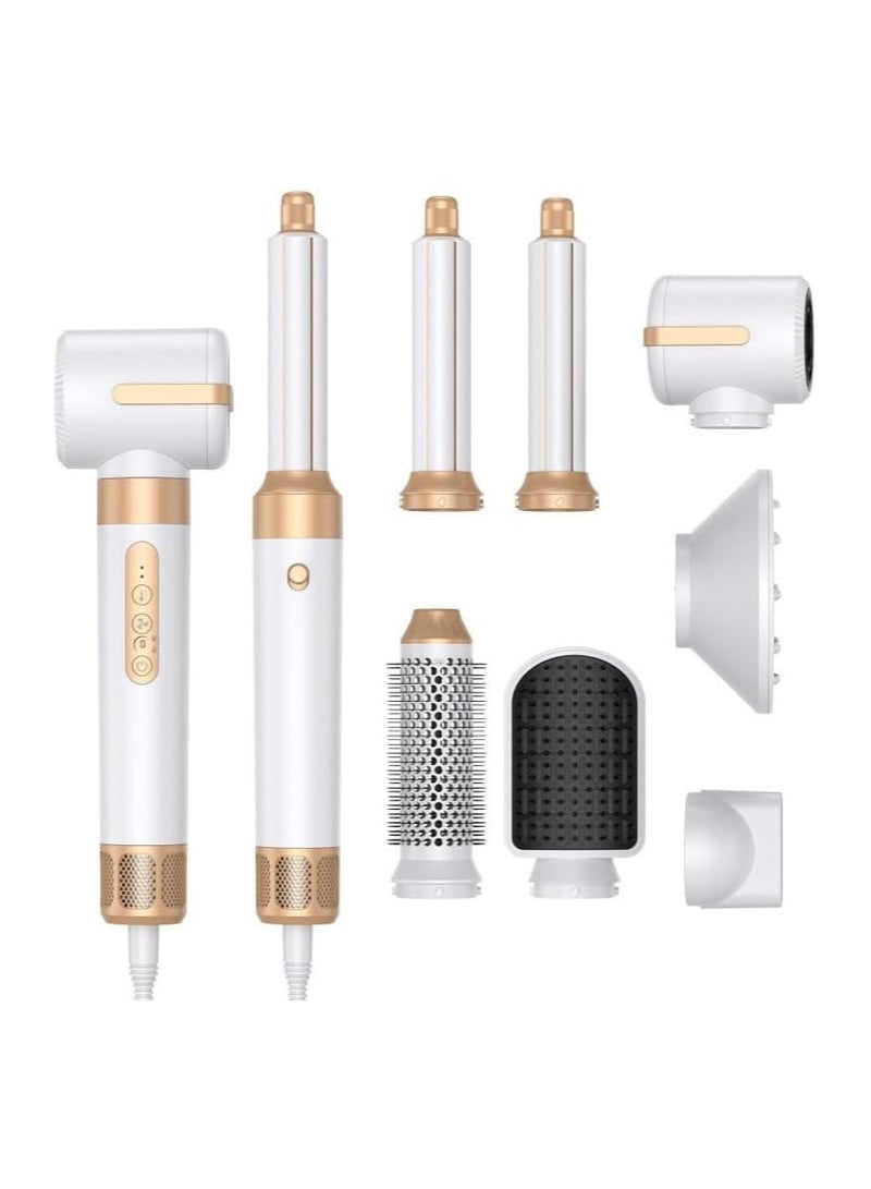 general 7 in 1 air shaper, high speed negative ion hair dryer, with left and right curling barrel, straightening comb, air hood, concentrator and curling comb, air shaper - Image 1
