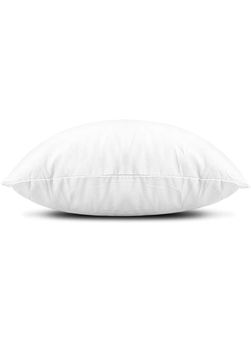 Cushion Filler Pack of 8 - 50 x 50 cm, Decorative Pillow Inserts, Bedding Cushion Inner Pads Pillow Inserts Cotton Blend Cover Hollowfibre Square Cushion Stuffer, White - Image 4