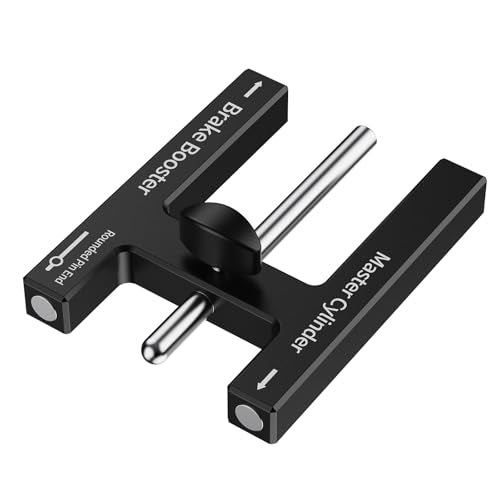 TOSICAM (Upgraded) Brake Adjustment Tool, Brake Booster Rod Adjustment Tool, Brake booster with master cylinder,Pushrod Power For Adjustable Braking Distance of Brake Pedal(N48 Magnetic CNC Aluminum) - Image 1
