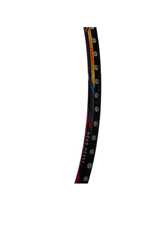 HUNDRED Atomic-X 38 Pwr-Unstrung Badminton Racket With Full Cover (Black/Grey) - Image 5