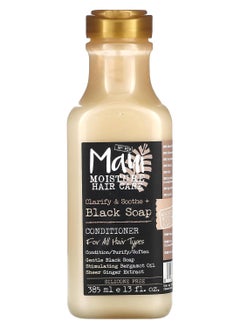 MAUI MOISTURE Maui Moisture Clarify & Soothe + Black Soap Conditioner, Hydrating, 13 fl oz  - Image 1