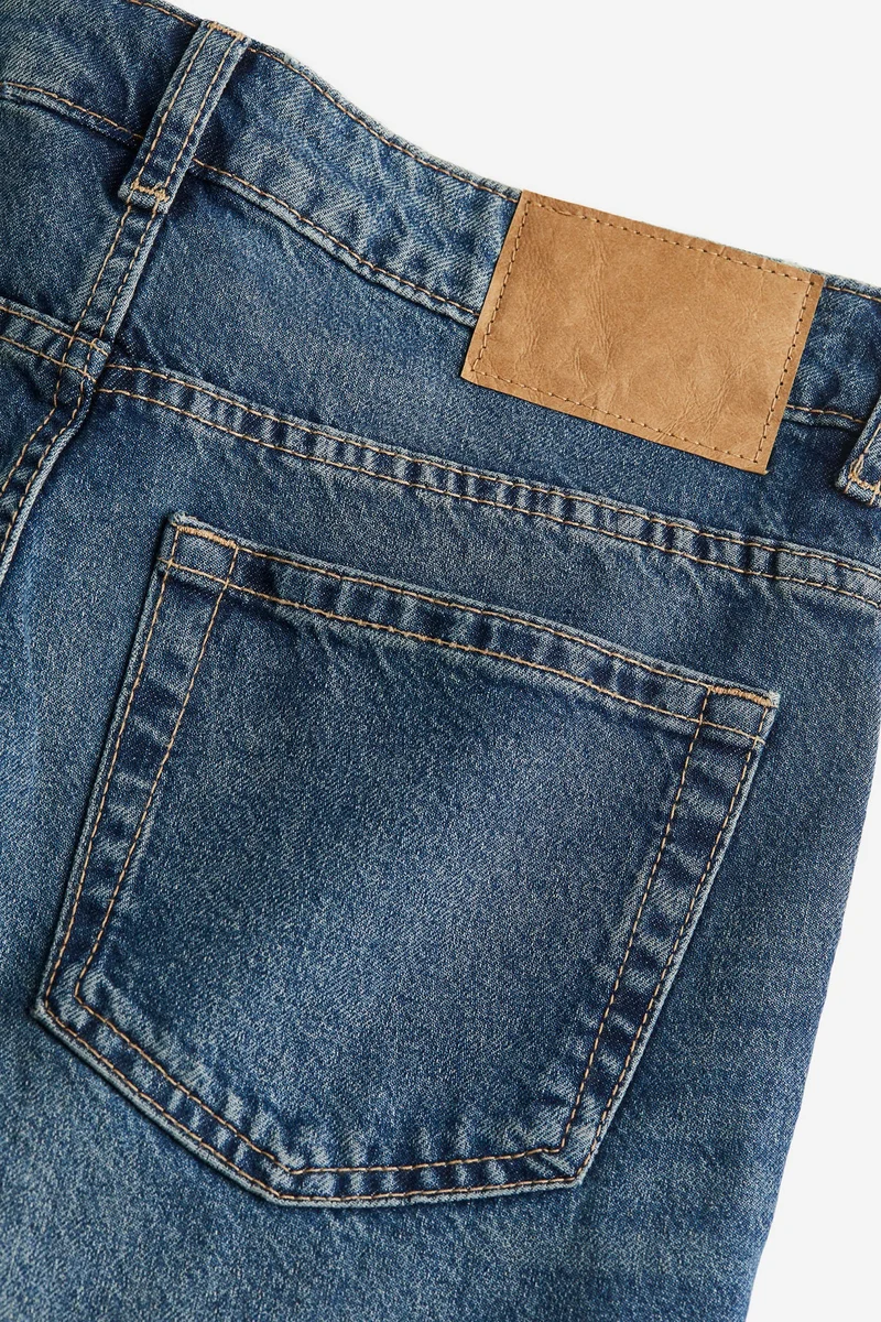 H&M Straight Low Jeans