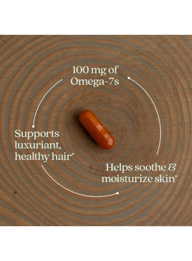 New Chapter Supercritical Omega 7 with Sea Buckthorn + Plant Sourced Fatty Acids + Omega 7 + Non-GMO Ingredients - 60 Vegetarian Capsule - Image 3
