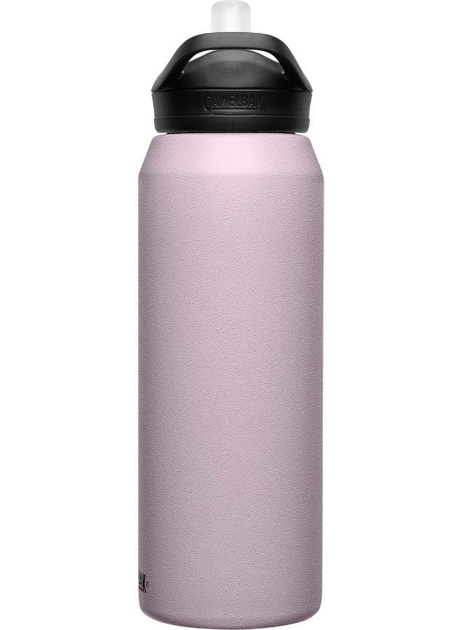 CAMELBAK زجاجة مياه CamelBak Eddy+ مع قشة 32 أونصة - فولاذ مقاوم للصدأ معزول، سماء بنفسجية - Image 5