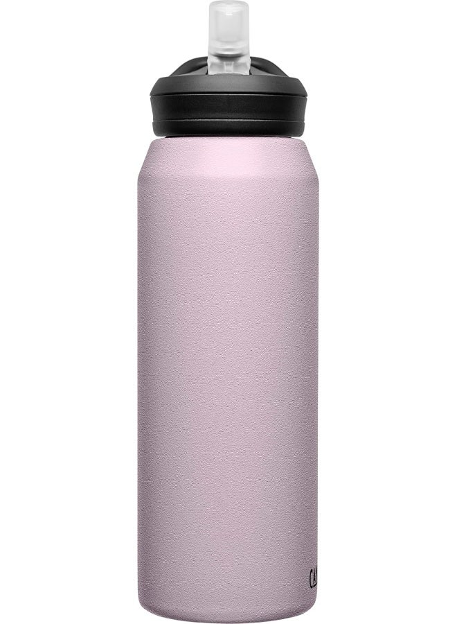 CAMELBAK زجاجة مياه CamelBak Eddy+ مع قشة 32 أونصة - فولاذ مقاوم للصدأ معزول، سماء بنفسجية - Image 3