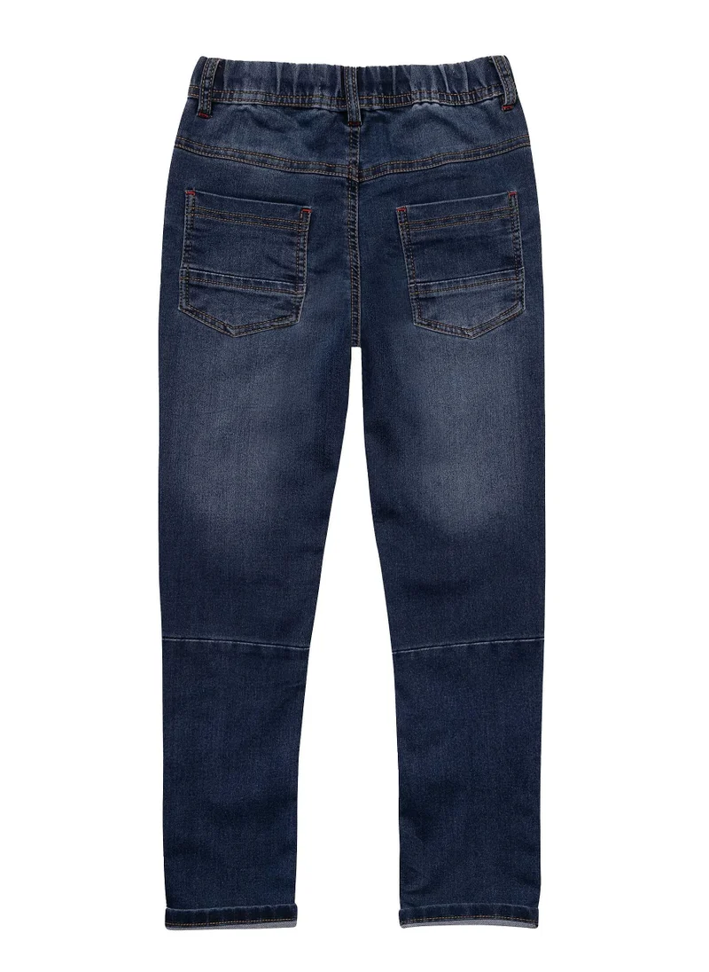 MINOTI Kids Boys Knitted Denim Jean