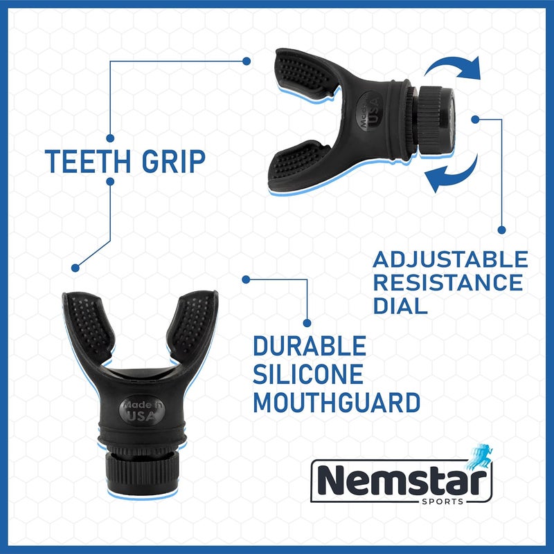Nemstar Breathing Exercise Device Lung Exerciser Device for Expiratory Inspiratory Muscle Trainer for Lung Capacity Respiratory Therapy Lung Breathing Exerciser for Training Inhale Health o2 Trainer - Image 4