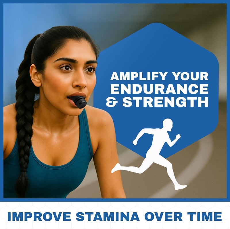Nemstar Breathing Exercise Device Lung Exerciser Device for Expiratory Inspiratory Muscle Trainer for Lung Capacity Respiratory Therapy Lung Breathing Exerciser for Training Inhale Health o2 Trainer - Image 5