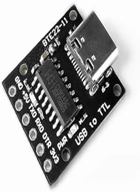 CH9340C USB 2.0 To TTL Module Alternative CP2104 CP2102 HT42B534 FT232RL Supprt Linux/Mac/Windows Mobile Tablet Power