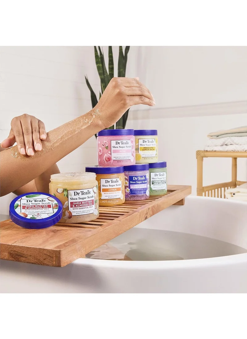 Dr Teal's Dr Teal's Shea Sugar Body Scrub Rose 538g