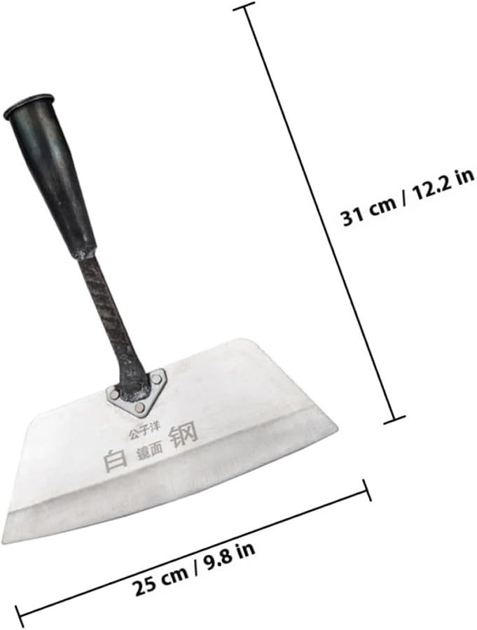 Hardened Manganese Steel Garden Spade Shovel for Weeding and Soil Removal - Image 3