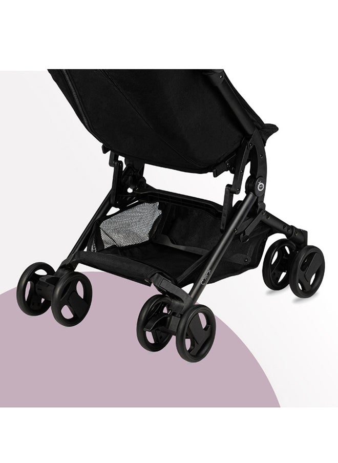 Momi - GRACE Baby Stroller - Compact Design for Both Small and Large Travelers, The Stroller's Portability and Ability to fit in a Backpack use for Ages 6+ Months - Black - Image 1