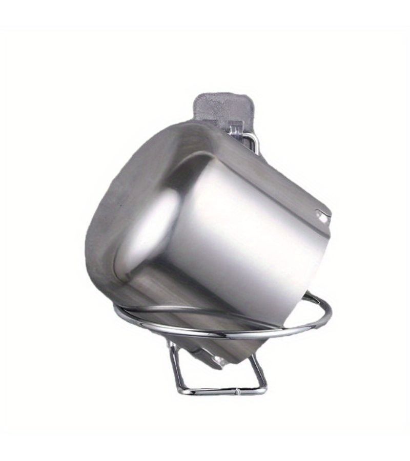 Green 2.0 Stainless Steel Wall Mounted Ashtray Anti Wind Bathroom Sturdy - Image 3