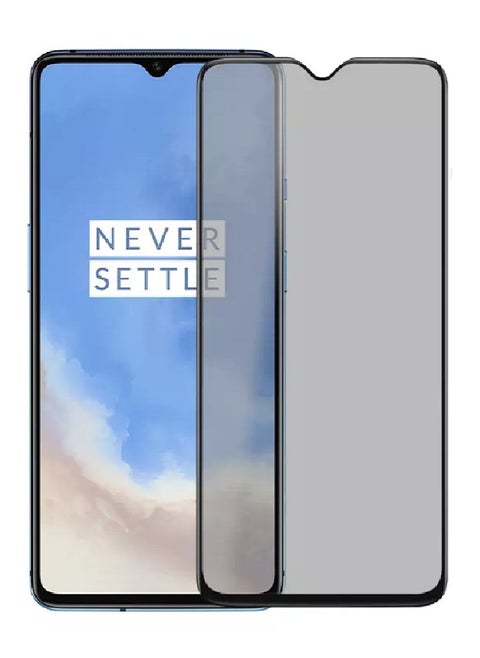 Tempered Glass Screen Protector Anti-Spy Privacy Designed For OnePlus 7T Full Glue Edge to Edge Full Screen Coverage And Bubble Free