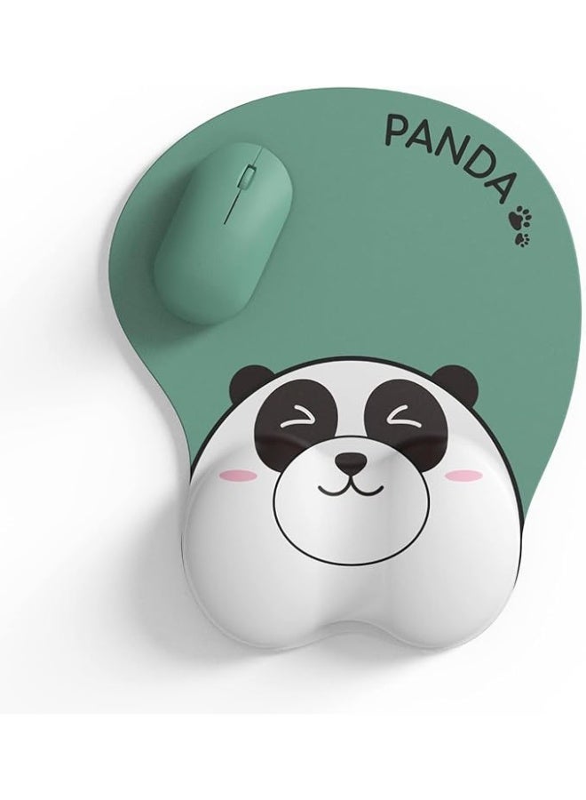 ChicAbode Ergonomic Mouse Pad with Wrist Support, Cute Animal 3D Gel Mousepad, Non-Slip PU Base for Gaming, Office, Laptop, Ideal Gift