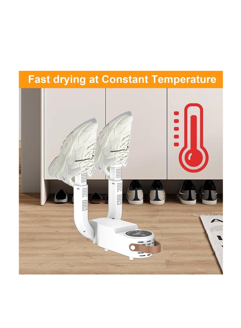 Boot Dryer Shoe Dryer with Timer and Antibacterial Function Socks Glove Dryer Shoe Care Products Football Boot Dryer Shoes Dryer Boot Warmers Shoe Warmer Trainer Dryer Boot Dryers Shoe Dryer - Image 5