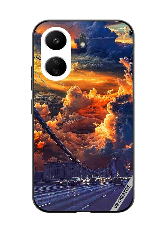 VR CREATIVE Protective Case Cover For Xiaomi Redmi 13C Nature Scenery Design Multicolour - Image 1