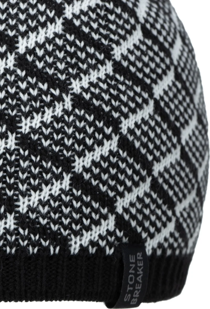 اوبلاند Men's Winter Thick Beanie Cotton Carlo Model Keeps Warm Flexible Windproof Comfortable Design