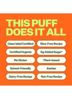 Yumi Organic Rice-Free Puffs, No Sugar Added, Gluten-Free, Non-GMO Baby Snack Puffs, School Safe for Daycare and Lunchboxes (Apple & Broccoli)  - Image 3
