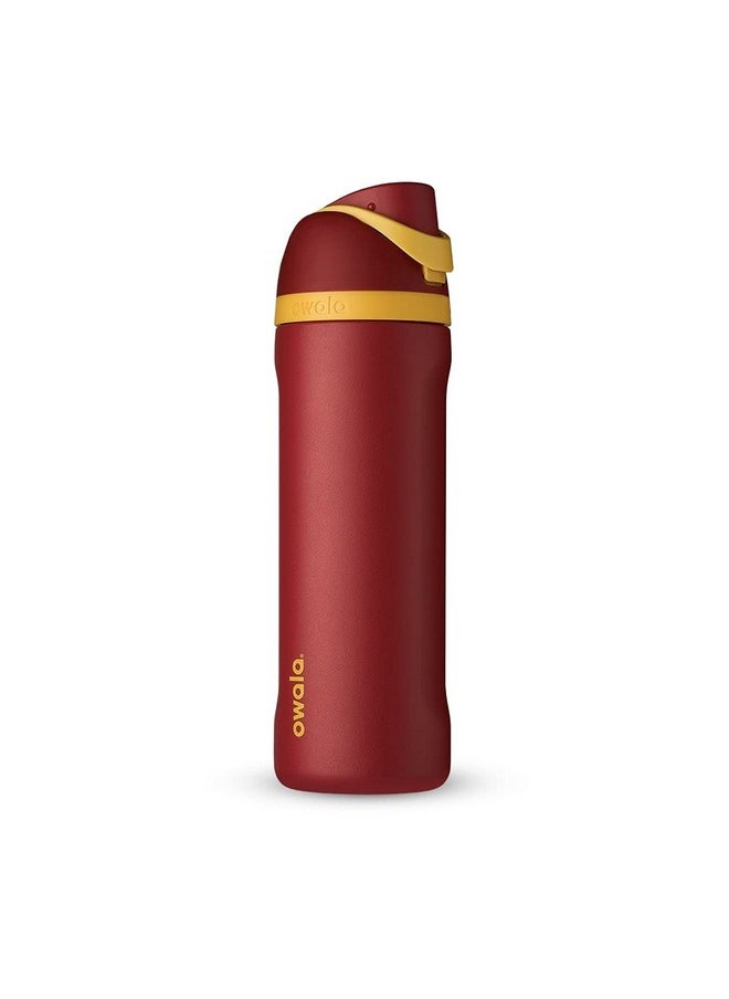 Owala Owala Harry Potter FreeSip Insulated Stainless Steel Water Bottle with Straw, BPA-Free Sports Water Bottle, Great for Travel, 24 oz, Gryffindor  - Image 1