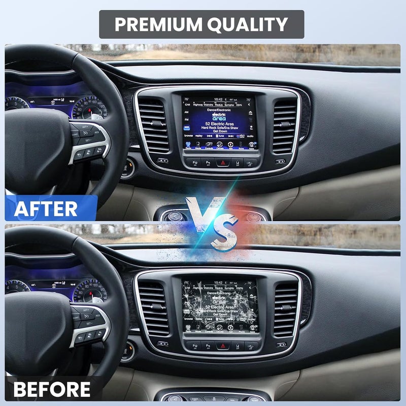 WonVon 17-22 Replacement 8.4" Uconnect 4C UAQ LCD Monitor Touch-Screen Radio Navigation for Dodge RAM Jeep Chrysler - Image 3