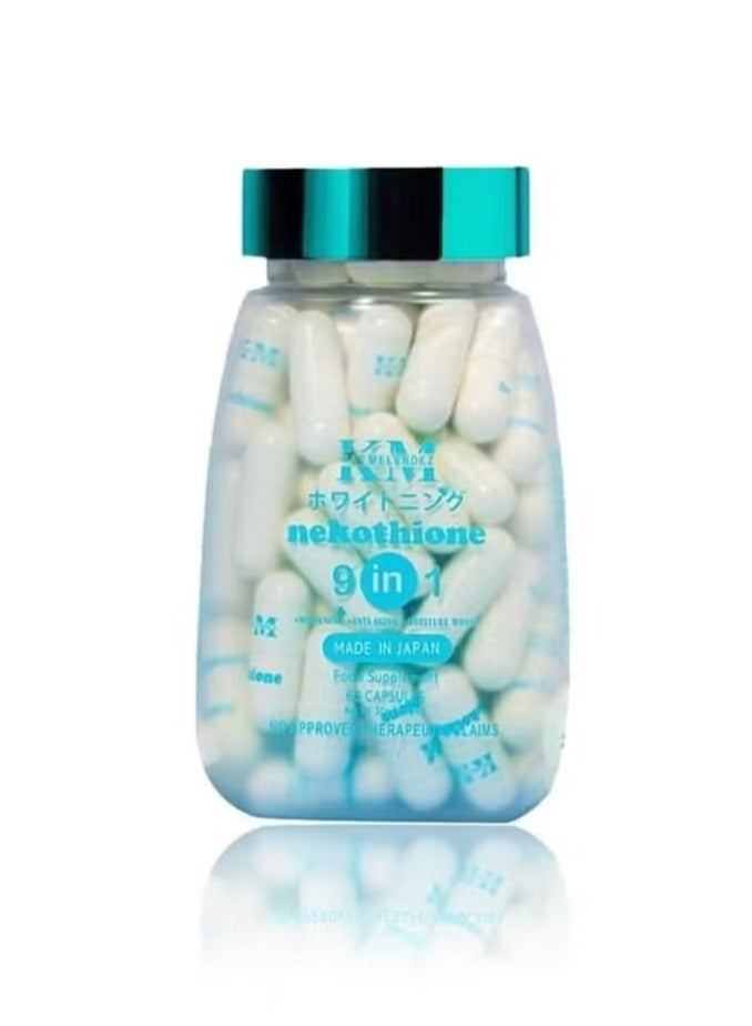 KM Nekothione 9 in 1 Whitening 500mg/ 60 capsules - Image 1