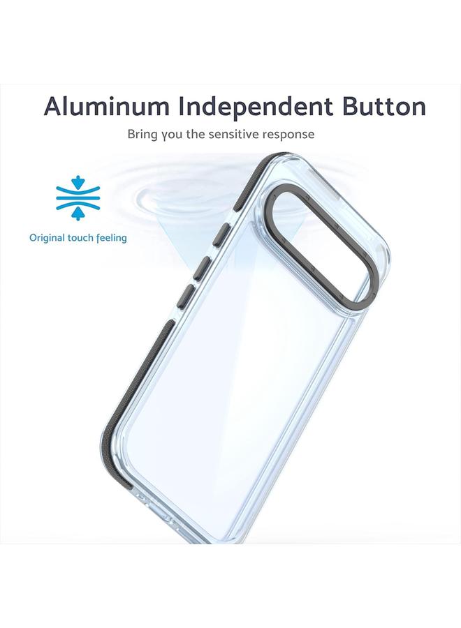 S-TOP Case For Google Pixel 9 / 9 Pro Dual-Color Clear Acrylic Hybrid TPU MagSafe Phone Case - Image 4