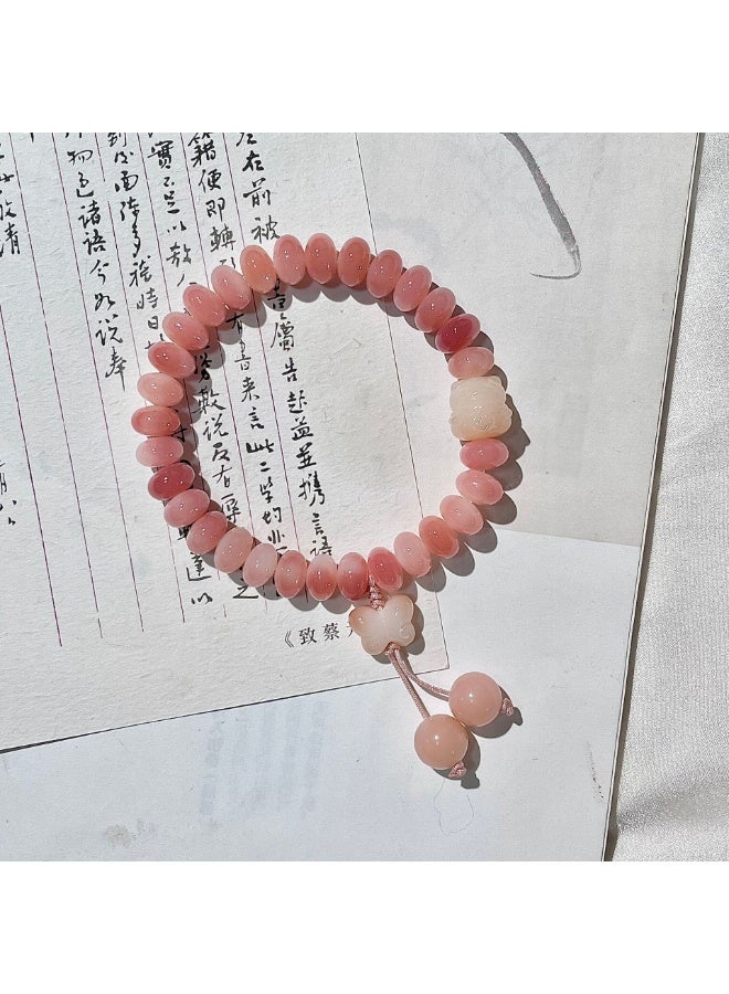 NIBEMINENT Hibiscus Dream Butterfly Prayer Beads/Tasbih/6mm