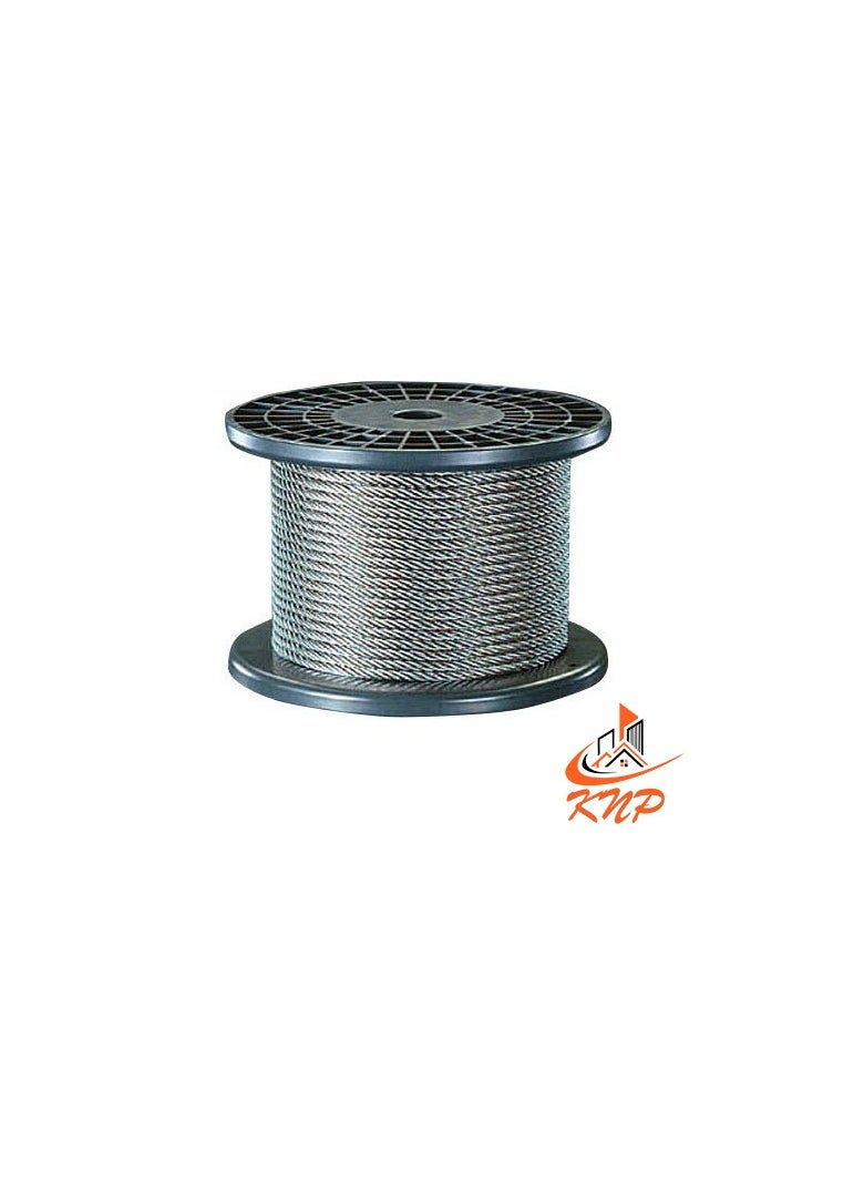 KNP Galvanised Steel Wire Rope - 100 Meter 1mm  - Image 3