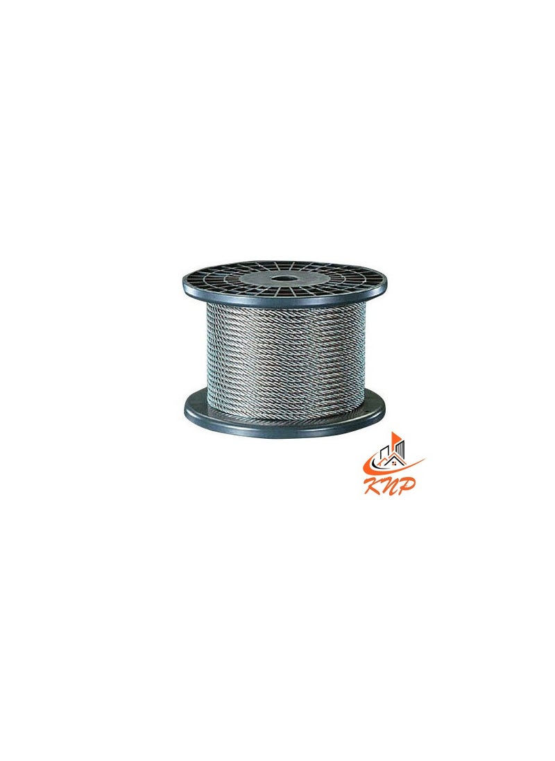 KNP Galvanised Steel Wire Rope - 100 Meter 1mm  - Image 2