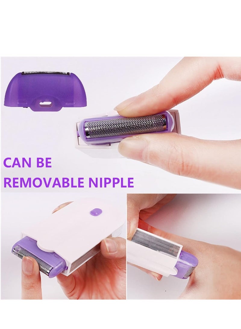 Waterproof Electric Epilator for Women – Versatile Face & Body Hair Removal, Ideal for Home & Travel - Image 3
